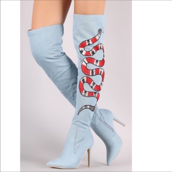 cape robbin snake boots